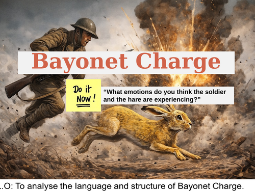 Bayonet Charge - Power and Conflict Anthology