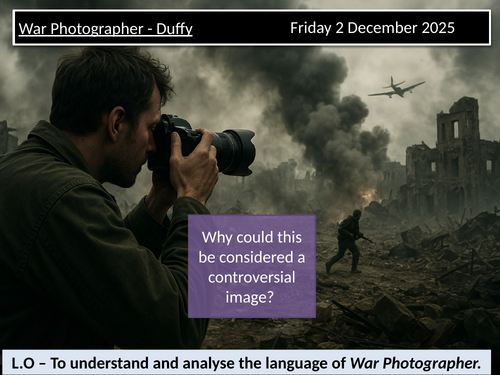 War Photographer - Power and Conflict Anthology