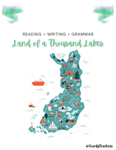 Finland Reading Comprehension + Grammar + Writing Bundle