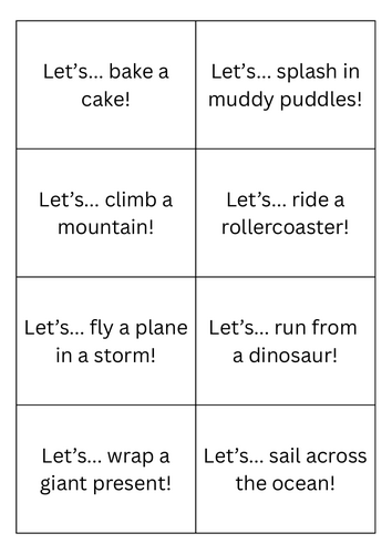 Drama Starter Cards | Improvisation Prompts | KS2/KS3