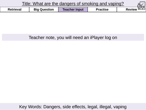 What are the long term effects of vaping and smoking?