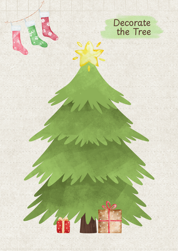 Christmas - Decorate the tree