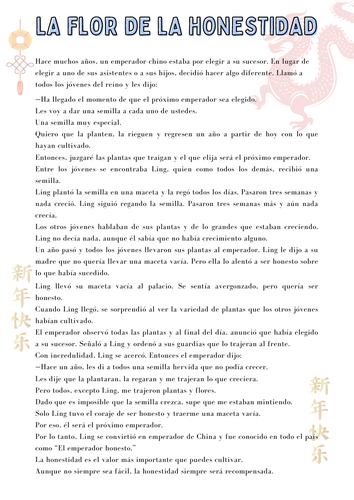 Spanish Reading & Subjunctive Practice (PDF)