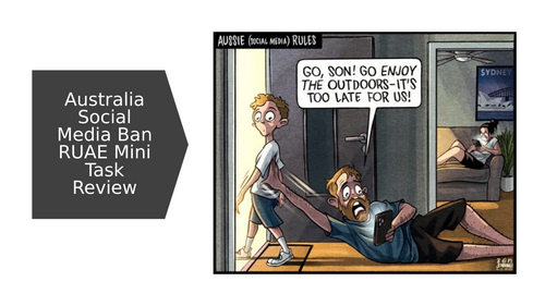 Higher English RUAE Close Reading Mini Task-Social Media Ban