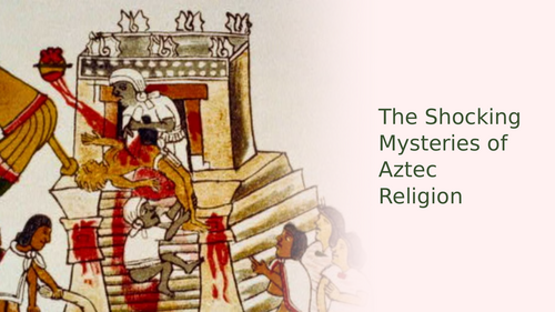 Aztec Religion Slideshow Presentation