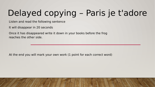 Delayed copying powerpoint Paris Studio 2