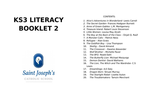 Literacy Booklet Volume 2