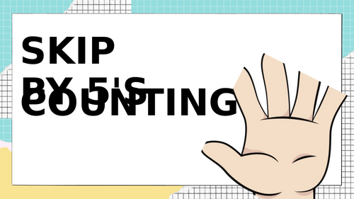 Counting in 5s PowerPoint: Hands-On Visual Practice!