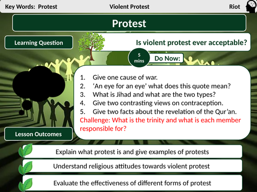 AQA Peace and Conflict L6- Protest