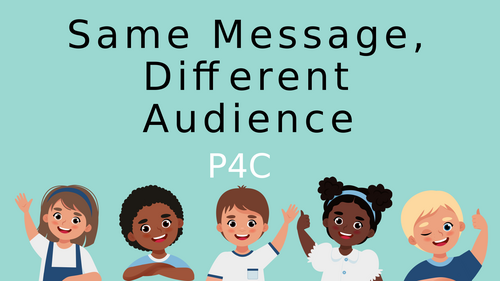 P4C: How we speak to adults
