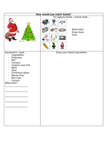 How to Catch Santa - Texts That Teach support plan