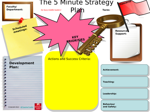 5 minute lesson plan