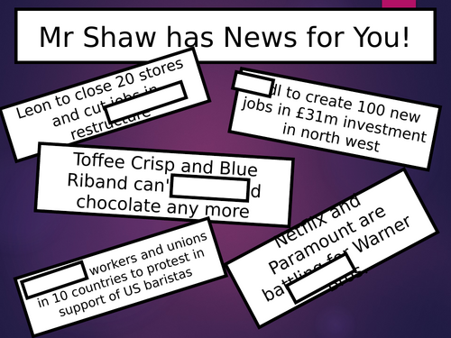 Business GCSE Christmas Adverts Analysis