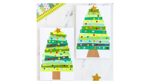 KS1 Christmas Craft - Christmas Tree