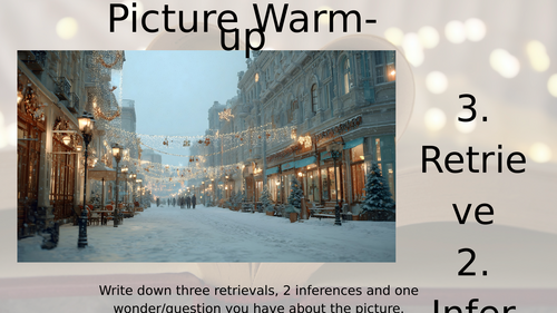 Christmas Whole Class Reading KS2: John Lewis Xmas Ad