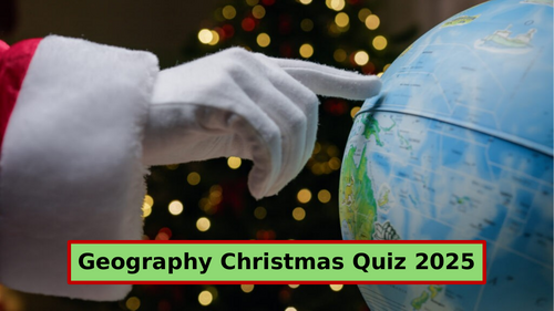 Geography Christmas Quiz 2025