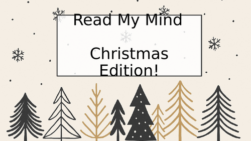 Read My Mind – Christmas Edition | Whole Class Game | Family Feud Style