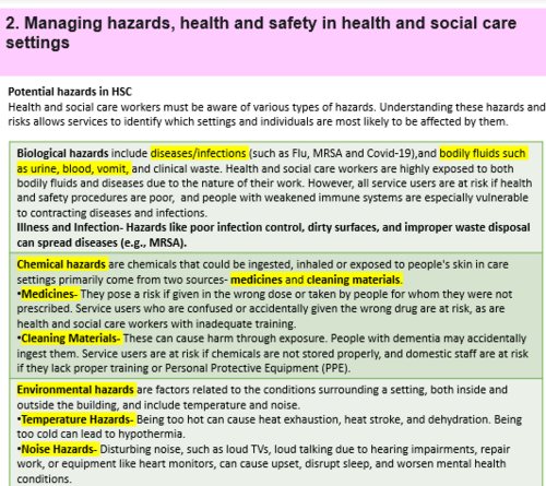 OCR AAQ HSC F090 Exam Revision Guide