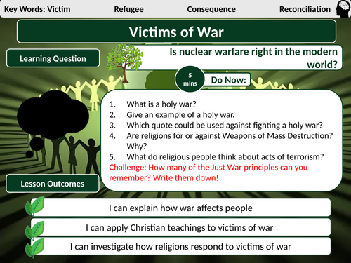 AQA Peace and Conflict L9- Victims of War