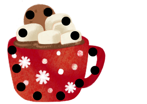 Winter threading busy fingers activity