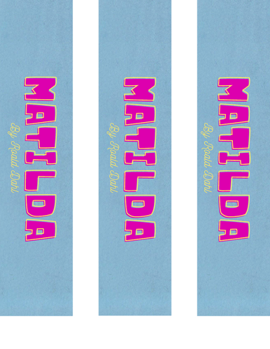 Matilda Bookmarks