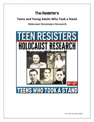 Holocaust Research - Teen Resisters