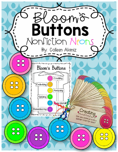 Bloom's Buttons - Non Fiction Questions