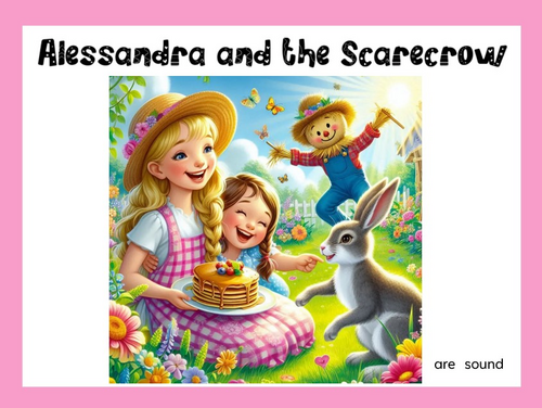 Phonics Reading are sound words. Story and supporting image.