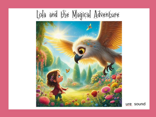 Phonics Reading ure sound words. Story and supporting image.