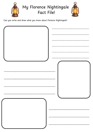 Year one Florence Nightingale continuous provision activities
