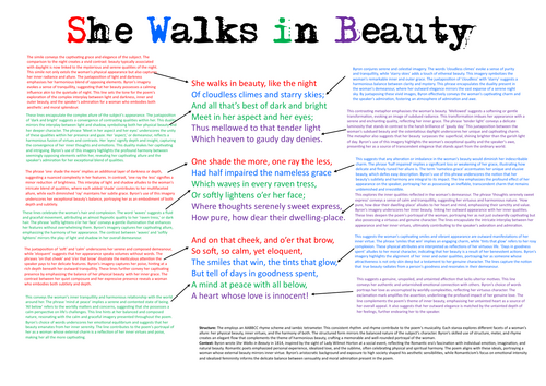 She Walks in Beauty Love Through the Ages