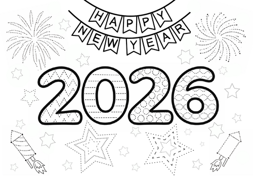 2026 new year fine motor