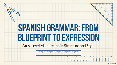 A Level Grammar: complex structures, higher level grammar PRESENTATION