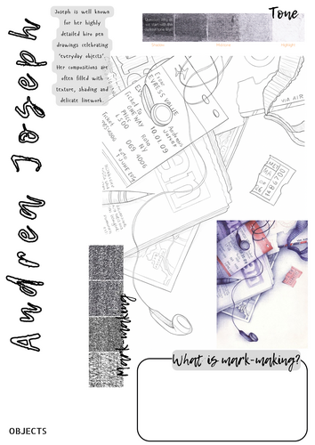 Artist research template