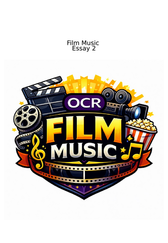 Film Music Essay OCR 9 mark