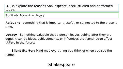 A MIdsummer Night's Dream - PowerPoint Only