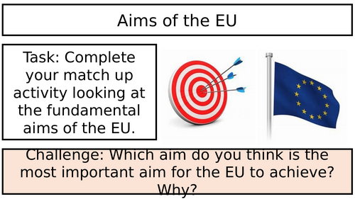 Key themes and aims of the EU