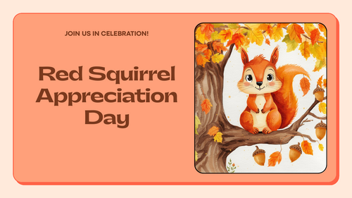 Red Squirrel Appreciation Day Assembly PowerPoint | KS1 & KS2 | Animals, Habitats & Conservation