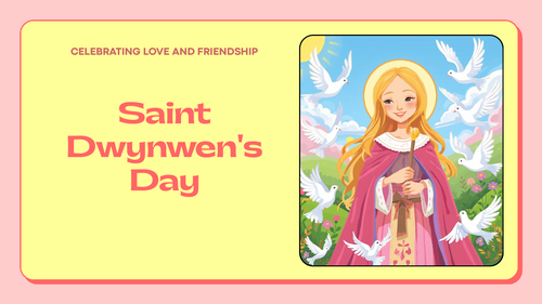 Saint Dwynwen’s Day Assembly PowerPoint | KS1 & KS2 | Welsh Culture, Love & Friendship