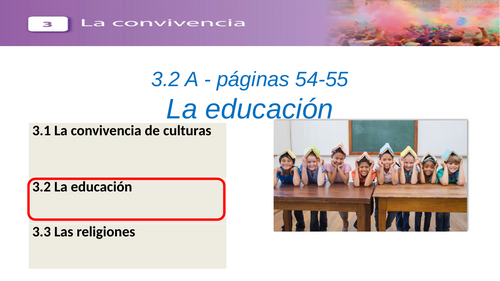 La convivencia (whole unit in PPT with answers)