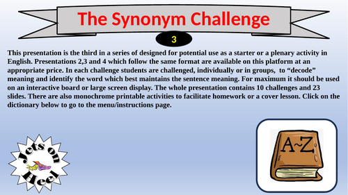 Extend Your Vocabulary Challenging Synonyms 3