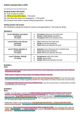 AQA English Language Paper 2 (2026 onwards)