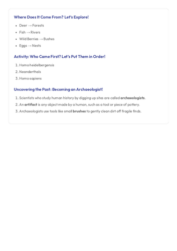 KS2 - Prehistoric Britain