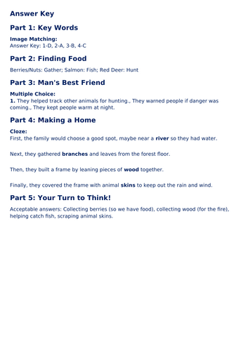 KS2 History - Life in the Middle Stone Ages