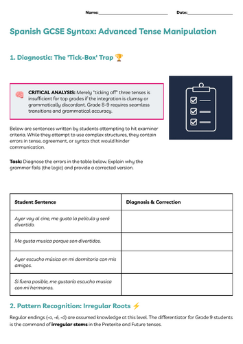 Transform GCSE Spanish Writing Grades — Fast!