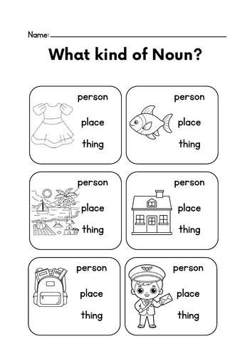 Introduction to Nouns KS1 BUMPER PACK***