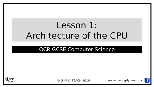 Workbook - Architecture of the CPU