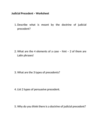 BTEC Applied Law Unit 1 Learning Aim C Lessons | Teaching Resources