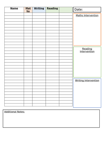 Feedback/Marking Tracker