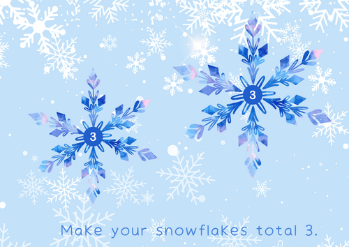 Make a Number Snowflake